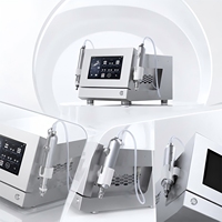 Appareil anti-âge certifié CE RoHS NewFace, resserrement cutané, 60 jets, 6-7 kg de pression, machine de beauté faciale à jet d'oxygène haute pression pour l'hydratation