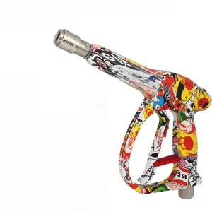 Gun head graffiti anti entanglement quick connect spray gun suitable for Kaichi Green Field Yili cleaning machine