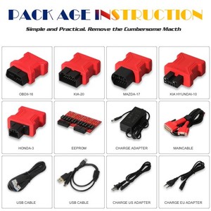 X100 PAD3 PAD 3 con KC100 OBD2, Programador de Llaves de Tablet para Versiones con Llave Perdida - Product Image 6