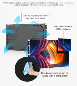 Lichee rạp chiếu phim tại nhà 4K HD Micro <span class=keywords><strong>LED</strong></span> Video tường điều khiển trong nhà P0.9-P1.8 COB Màn hình <span class=keywords><strong>LED</strong></span> hiển thị 1000cd/sqm độ sáng - Product Image 6