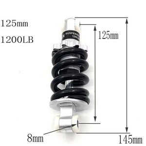 100MM 125MM 150MM 180MM 190MM 200MM Suspensión trasera para 47cc 49CC Minimoto ATV <span class=keywords><strong>Scooter</strong></span> eléctrico Mini bicicleta de bolsillo - Product Image 4