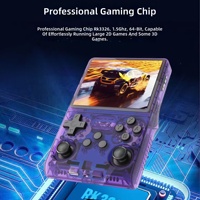 Console de jeu portable rétro R40S PRO, écran HD de 3,5 pouces, double joystick 3D, sortie TV OTG, lecteur de jeux rétro portable, personnalisable en usine
