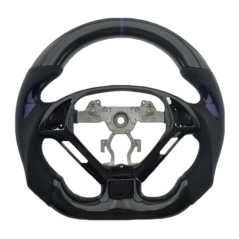 คาร์บอนไฟเบอร์+หนังเรียบ+LED+แถบด้านบน