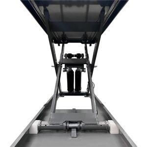 <strong>Car</strong> Hoist Scissor Automobile Lift 1.2m Mid Rise Scissor <strong>Car</strong> Lift 3500kg Vehicle Equipment - Product Image 5