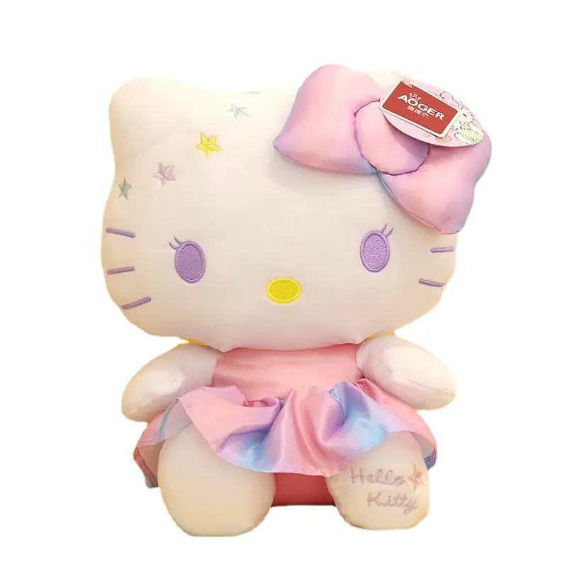 Xmas Kt Cat Pillow Doll Hi Plush Toy Sourcing Agent Christmas White the Plush Toys Kt Cats Easter Stuffed Doll