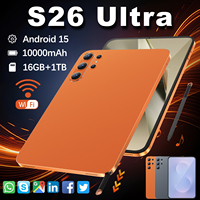 Version Globale Nouvelle Tablette Android S26 Ultra 10,1 Pouces avec 16 Go de RAM, 1 To de ROM, Caméras 16MP+32MP, Processeur Octa-Core, Android 15, Wi-Fi