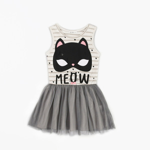 Tienda en Línea de Ropa Infantil China, Vestidos de Moda para Niñas, Vestido de Princesa con Tutú de Gato para Bebés - Product Image 3