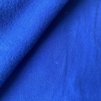 Tissu Velours Tricoté Uni en Polyester Doublement Brossé Anti-Bouloches, Poids Moyen, pour Revêtement de Canapé, Sacs, Vestes et Manteaux – Vente en Gros