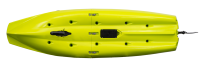 Voile extérieure 20FT LLDPE 1 personne simple deux pédale de pêche pliable Kayak modulaire en plastique avec entraînement d'aileron