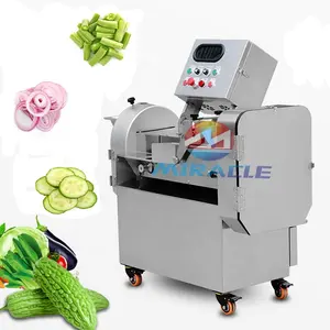 Coupe-légumes électrique à haut rendement Machine à couper les fruits et légumes Machine à couper les racines des feuilles et les trancheuses