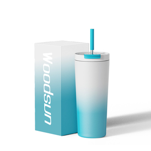 Leisure Style Sustainable 18oz 24oz 30oz Portable Stainless Steel Vacuum Insulated Tumbler With Lid - Product Image 3