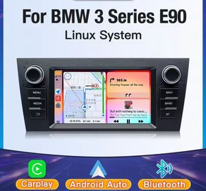 Sistema de Estéreo para Auto de 7 Pulgadas y 2 Din para BMW Serie 3 E90 2005-2012 con Carplay, Android Auto, Navegación GPS, WiFi+4G, Unidad Principal BT - Product Image 1