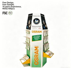 Espositore da Terra in Cartone per Pallet, Personalizzabile per Fabbriche, Supermercati e Negozi di Ferramenta, per Utensili Manuali - Product Image 3