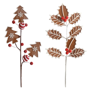 <span class=keywords><strong>D</strong></span>écorations <span class=keywords><strong>de</strong></span> Noël Artisanales <span class=keywords><strong>de</strong></span> Luxe Abordables, Couleurs Personnalisables, Comprend Père Noël, Renne, Bonhomme en <span class=keywords><strong>Pain</strong></span> <span class=keywords><strong>d</strong></span>'<span class=keywords><strong>Épice</strong></span>s, Bonbons - Product Image 5