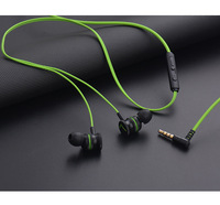 Earbud Gaming Berkabel In-Ear Tipe-C Isolasi Kebisingan Kabel 1.2m Desain Siku Suara Surround Stereo Audio Posisi Mikrofon