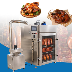 Fumoir professionnel pour viande, capacité 50-1000 kg, four à saucisses, fumoir à poulet pour usine industrielle - Product Image 2