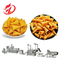 Machine extrudeuse automatique en acier inoxydable pour la production alimentaire de corn chips, de boulettes et de bonbons frits