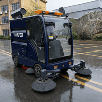 Balayeuse routière X7 neuve, résistante à la rouille, pour usage extérieur, haute efficacité, largeur de balayage 2500 mm