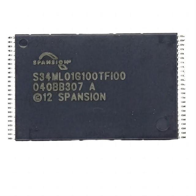 New and original electronic components memory IC S34ML01G100 Nand Flash S34ML01G100TFI000