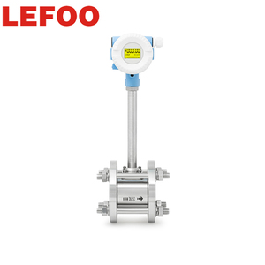 LEFOO Pengukur Aliran Vortex Baja Tahan Karat OEM untuk Gas/Cairan dengan Layar LCD Digital dan Akurasi Tinggi - Product Image 2