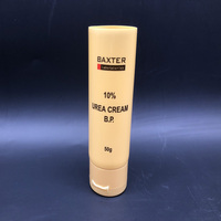 Tube en plastique pour crème à l'urée B.P. Avec couvercle à vis pour médicaments liquides, diamètre 35 mm, impression offset, cosmétique