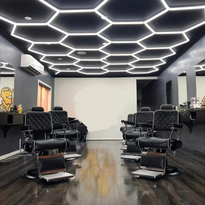 調光可能なLEDシーリングライトを販売するメーカーリビングルームのスーパーマーケットの六角形の洗車ライト - Product Image 3