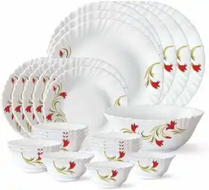 12 Pieces Modern Tableware Ceramic Dinner Set Melamine and stoneware are the best material good quality at best price