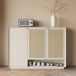 <span class=keywords><strong>Scarpiera</strong></span> in Rattan grande capacità Multi-funzionale in <span class=keywords><strong>legno</strong></span> massello <span class=keywords><strong>scarpiera</strong></span> armadio <span class=keywords><strong>con</strong></span> cassetto - Product Image 2