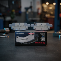 Neue OE Hintere Bremsbeläge 800824400B für Tesla Model 3, Model S, Model X 2017-2025, Metallarm Ersatz für 335mm Bremsscheiben