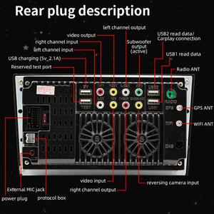 Stereo auto senza fili con facile installare la macchina fotografica di riserva e Carplay per Opel veicoli colore argento - Product Image 4