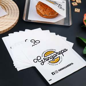 Bolsas Personalizadas con Doble Abertura, Resistentes al Aceite y la Grasa, para Pan, Waffles, Hamburguesas, Sándwiches y Donas - Product Image 6