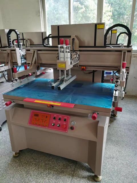 Automatic High Productivity Silk Screen Printer Non-Woven Fabric Screen Printing Machine