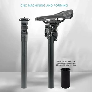 Tige de <span class=keywords><strong>Selle</strong></span> VTT et Vélo de Route à Suspension RIRO 27.2/30.8/31.6mm, <span class=keywords><strong>Tube</strong></span> de <span class=keywords><strong>Selle</strong></span> Réglable avec <span class=keywords><strong>Amortisseur</strong></span> 50mm de Course - Product Image 6