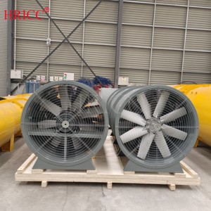 Hricc HRC-T35 công suất cao nhà máy công nghiệp chống cháy nổ Quạt hướng trục tiếng ồn thấp loại ống tùy chỉnh ODM/OEM hỗ trợ khói lửa - Product Image 3