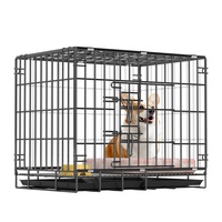 Großhandel: Faltbare, atmungsaktive, kleine Eisen-Hundebox für den Innenbereich – Fahrzeug- und ganzjahresgeeignetes Heimmodell