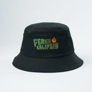 100% Cotton Personalized Service Unisex Fishman Bucket Hat Multicolor New with Embroidery Logo Souvenir Adults Image Embroidered