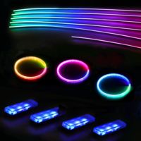 Suministro Directo de Fábrica, Luces Ambientales para Auto BYD Yuan PLUS Atto 3, Kit de Luces Decorativas LED RGB Premium en Stock, Venta al Por Mayor