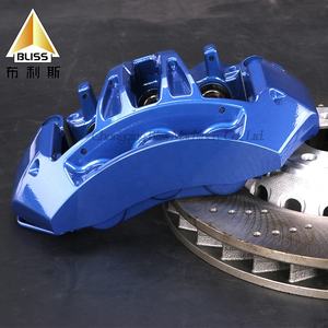 Kit de freno grande, pinza de freno de carreras de seis ollas, disco de una pieza <span class=keywords><strong>M5</strong></span> 400Mm, pinza de freno modificada de aluminio de 6 pistones para <span class=keywords><strong>BMW</strong></span> F10 F13 - Product Image 2