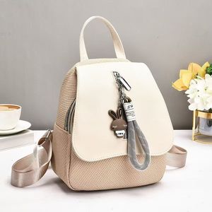 <b>Large</b> <b>Capacity</b> 2024 New Anti Splash <b>Backpack</b> Premium High Quality PU School Bag New Famous Women's Retro Print Design <b>Backpack</b> - Product Image 4