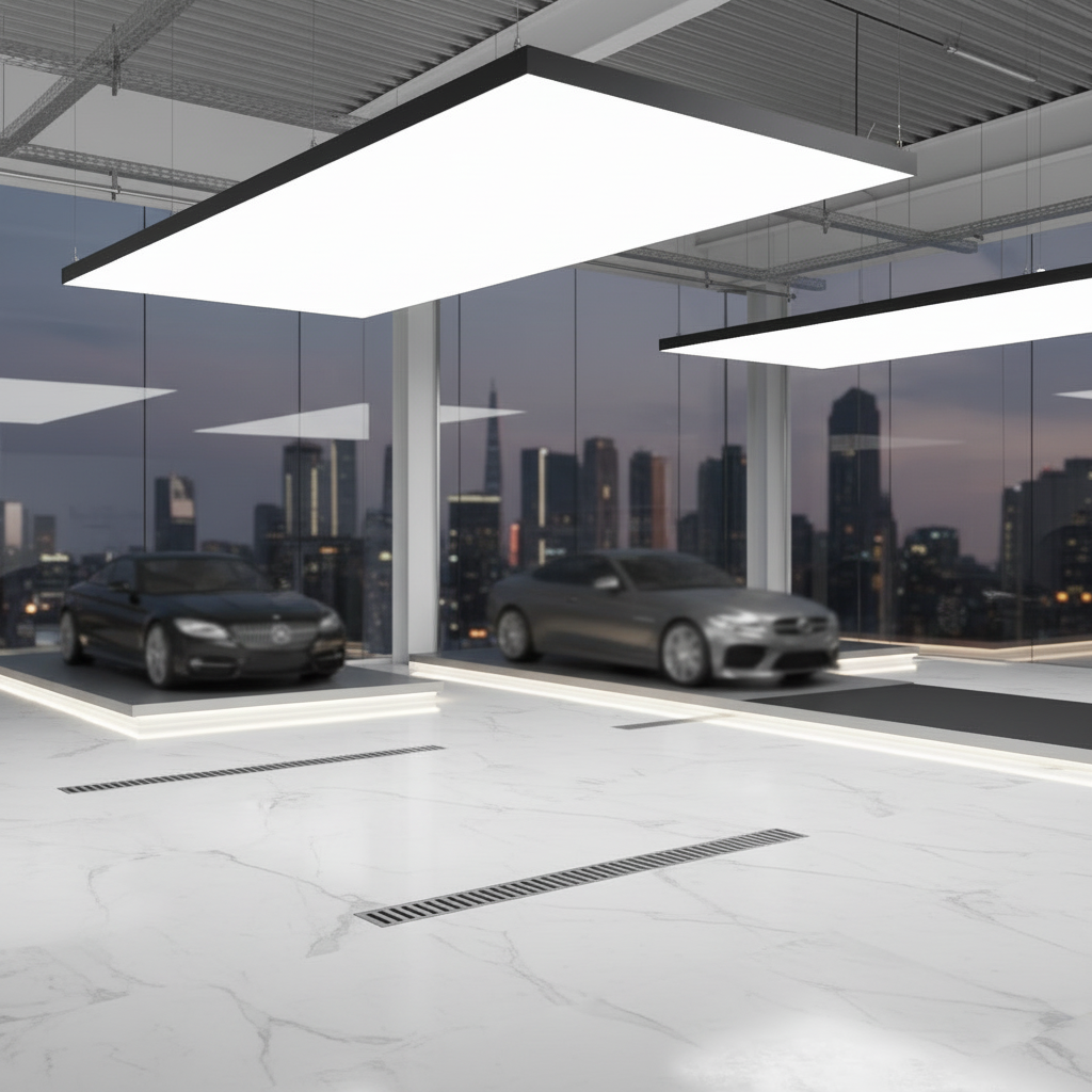 Arlott Brand Garage Led Soft Film Working Light for Car Detailing Beauty Workshop Office Room