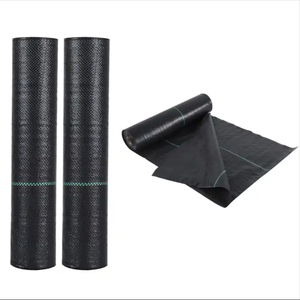 Tela Agrícola Antihierba de 10M-200M, <span class=keywords><strong>Malla</strong></span> de Polietileno Barrera contra Malezas para Jardín, Geotextil Permeable Antimalezas para Invernadero - Product Image 1