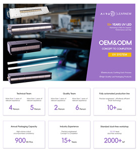 <span class=keywords><strong>หลอด</strong></span><span class=keywords><strong>ไฟ</strong></span>ยูวีกำลังสูง 120 วัตต์ 365 นาโนเมตร <span class=keywords><strong>UVA</strong></span> <span class=keywords><strong>UVB</strong></span> UV LED ได้รับการรับรองมาตรฐาน CE ROHS รับประกัน 2 ปี สำหรับห้องทดสอบการเสื่อมสภาพเร็วด้วยรังสียูวี - Product Image 6