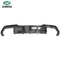Diffuser Belakang Serat Karbon Gaya Evd Untuk BMW Seri 8 F93 M8 2019-2023