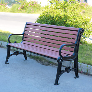 Banquette à lattes <span class=keywords><strong>de</strong></span> <span class=keywords><strong>bois</strong></span> <span class=keywords><strong>de</strong></span> parc bon marché à l'extérieur <span class=keywords><strong>de</strong></span> la rue <span class=keywords><strong>Banc</strong></span> <span class=keywords><strong>en</strong></span> <span class=keywords><strong>bois</strong></span> composite <span class=keywords><strong>en</strong></span> plastique Sièges Public Garden Patio Bench Chair - Product Image 4
