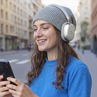 Casque sans fil à réduction de bruit Havit H670bt 100H -45dB ANC adaptatif Contrôle par application Jumelage de deux appareils Casque supra-auriculaire