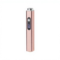 Lampe à LED rechargeable pour ongles M1 Rose Gold, bande lumineuse 3W 400mAh, charge rapide USB-C, batterie 64 min, minuterie 3 vitesses, outil de salon