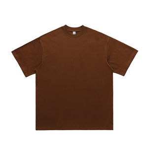 เสื้อยืดผ้าฝ้าย100% หนาสำหรับผู้ชายเสื้อยืดลายมวยโอเวอร์ไซส์ใหญ่พิเศษ - Product Image 2