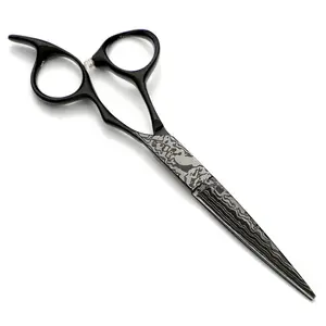 Tesoura de desbaste de cabelo, tesoura de aço jp para cortar cabelo, tesoura de desbaste, FD-112/5.5 ''/6"