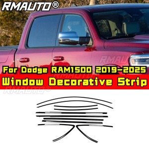 Bande décorative pour vitres de voiture, décoration latérale pour Dodge RAM1500 2019-2025, kit carrosserie, accessoires de voiture - Product Image 2