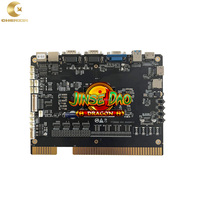 Nouveauté : Carte PCB de jeu vidéo multi-jeux Jinse Dao 4 en 1 avec écran vertical pour borne d'arcade, en vente